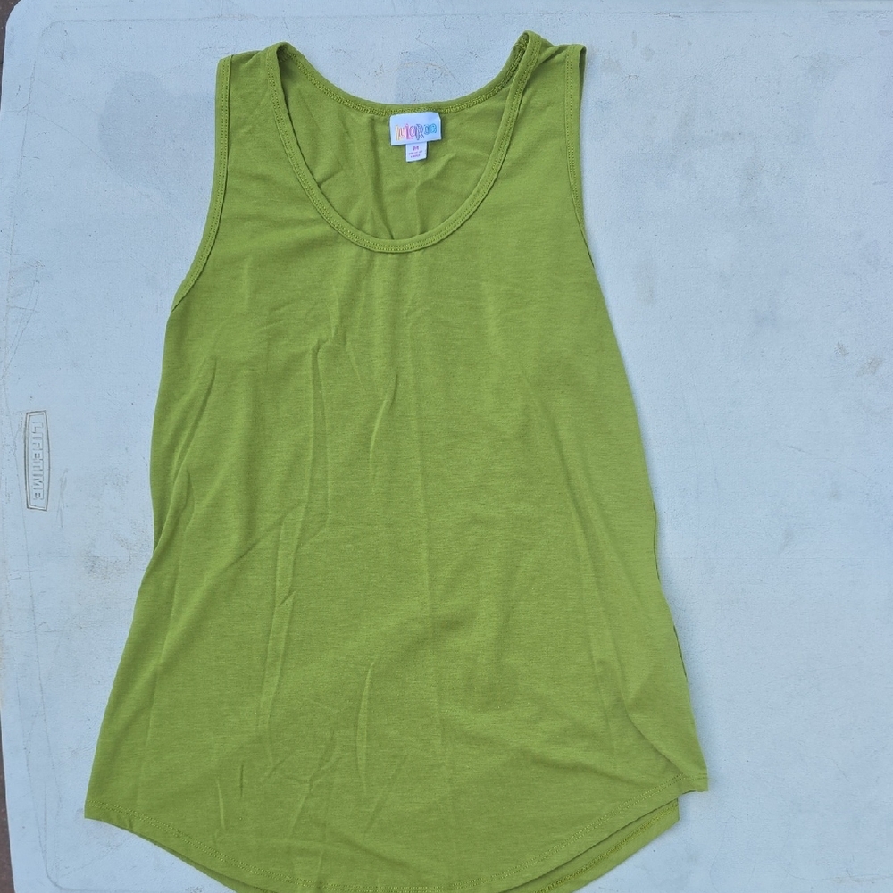 LuLaRoe Green Tank Top - Medium